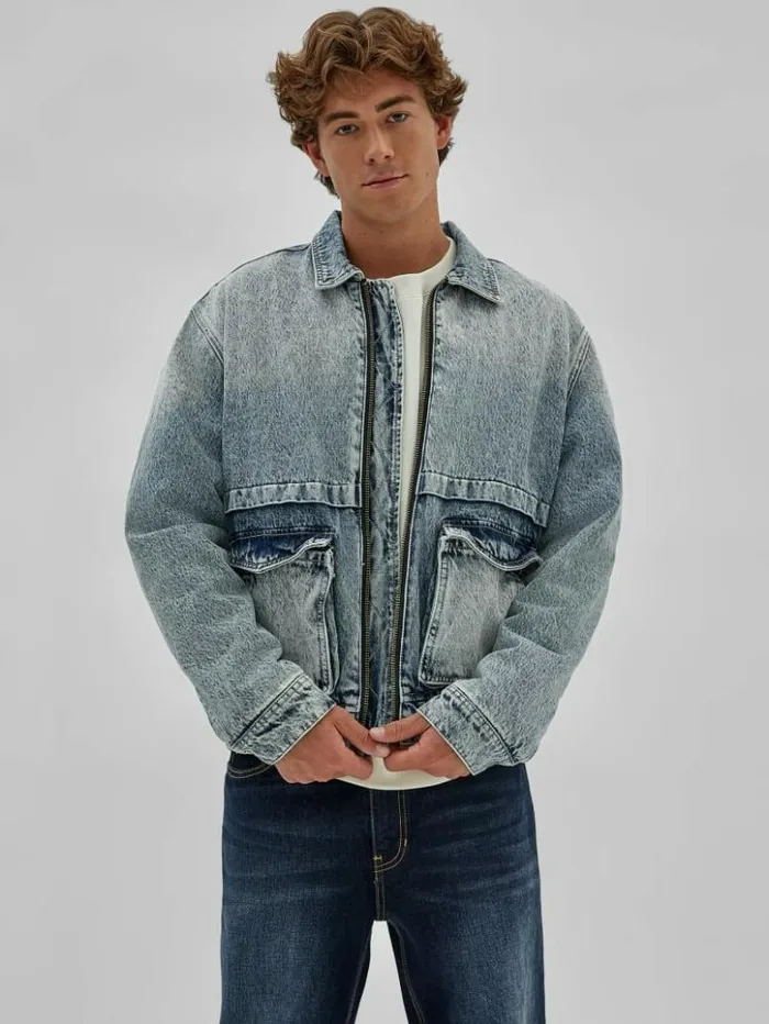 Men GUESS Jackets and Coats GUESS Originals Vintage Denim Jacket Originals Vintage Acid Wa Men GUESS Jackets and Coats GUESS Originals Vintage Denim Jacket Originals Vintage Acid Wa