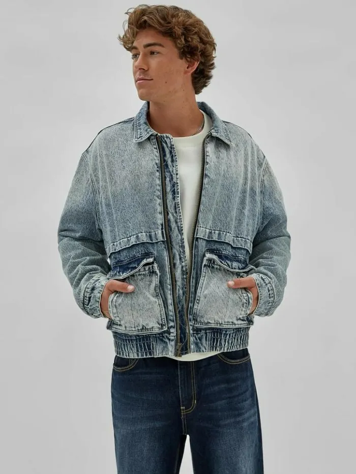 Men GUESS Jackets and Coats GUESS Originals Vintage Denim Jacket Originals Vintage Acid Wa Men GUESS Jackets and Coats GUESS Originals Vintage Denim Jacket Originals Vintage Acid Wa