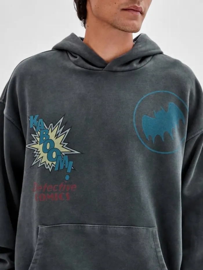Men GUESS Jackets and Coats GUESS Originals X Batman Graphic Hoodie Jet Black Multi Men GUESS Jackets and Coats GUESS Originals X Batman Graphic Hoodie Jet Black Multi