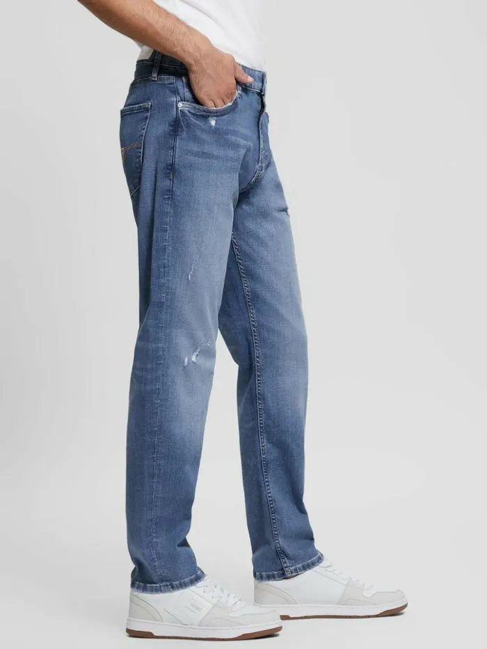 Men GUESS Jeans and Denim Eco Drake Slim Taper Jeans Formula
