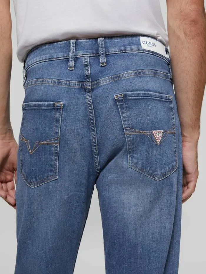 Men GUESS Jeans and Denim Eco Drake Slim Taper Jeans Formula