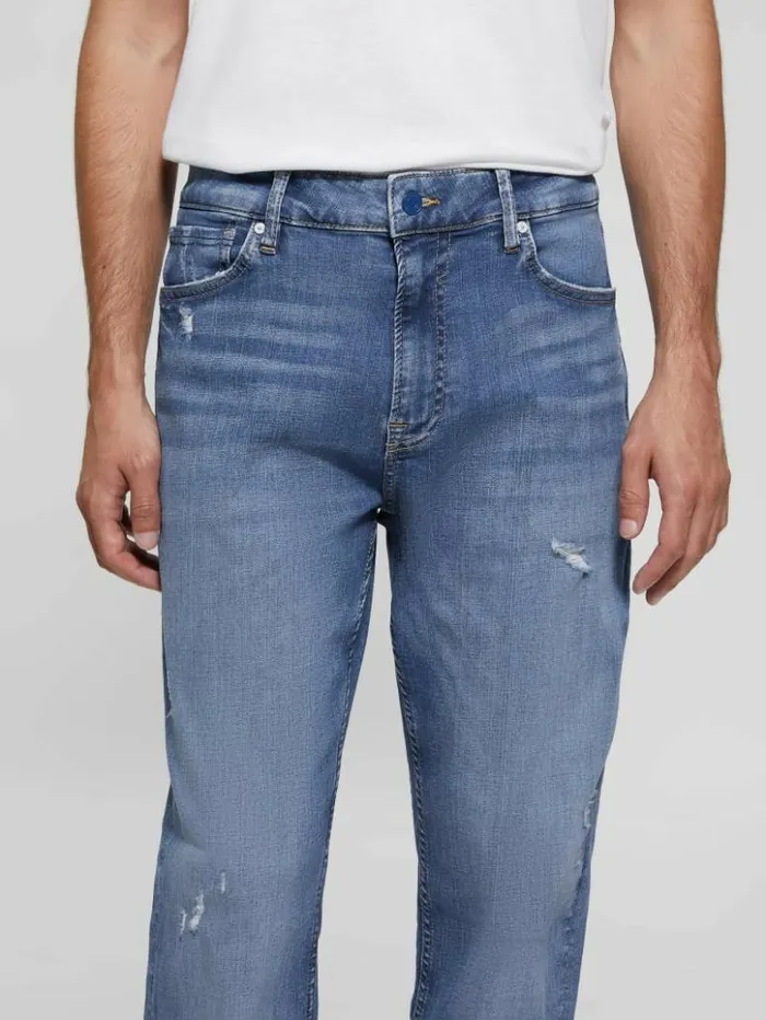 Men GUESS Jeans and Denim Eco Drake Slim Taper Jeans Formula