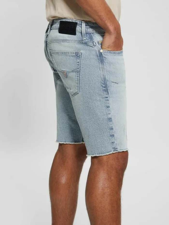 Men GUESS Jeans and Denim Eco Regular Shorts Daytona