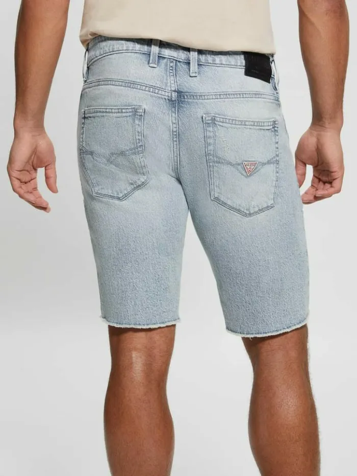 Men GUESS Jeans and Denim Eco Regular Shorts Daytona