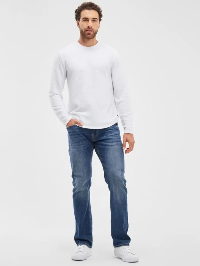 Men GUESS Jeans and Denim Eco Regular Straight Jeans Delta Wash