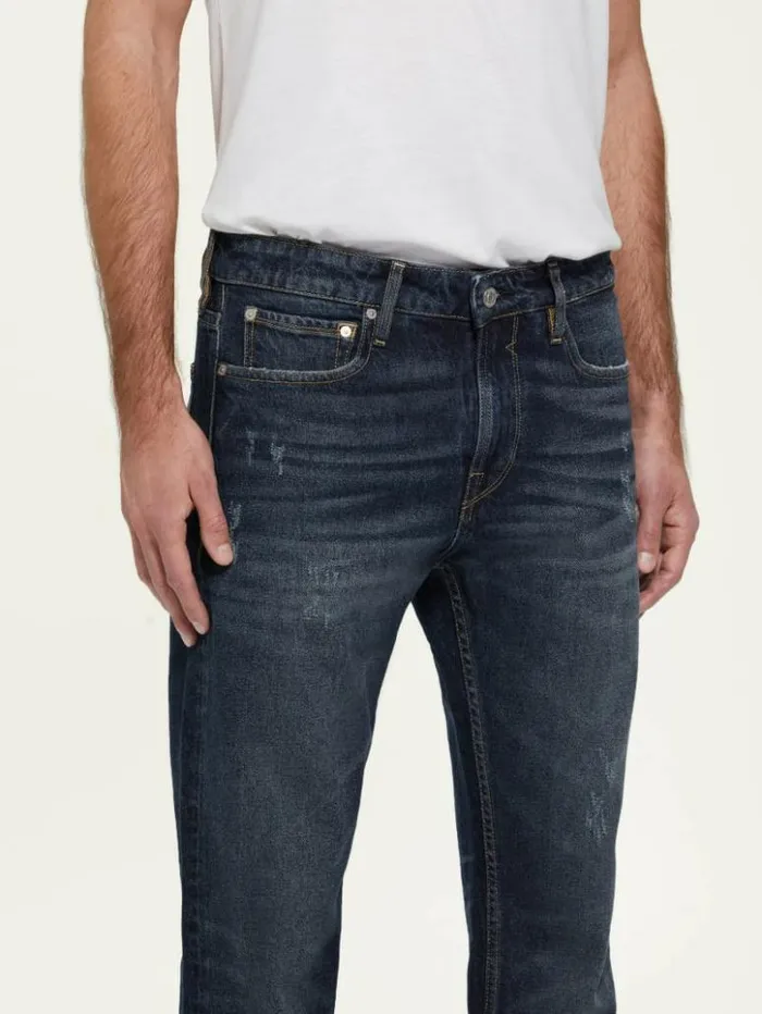Men GUESS Jeans and Denim Eco Slim Bootcut Jeans Avalanche
