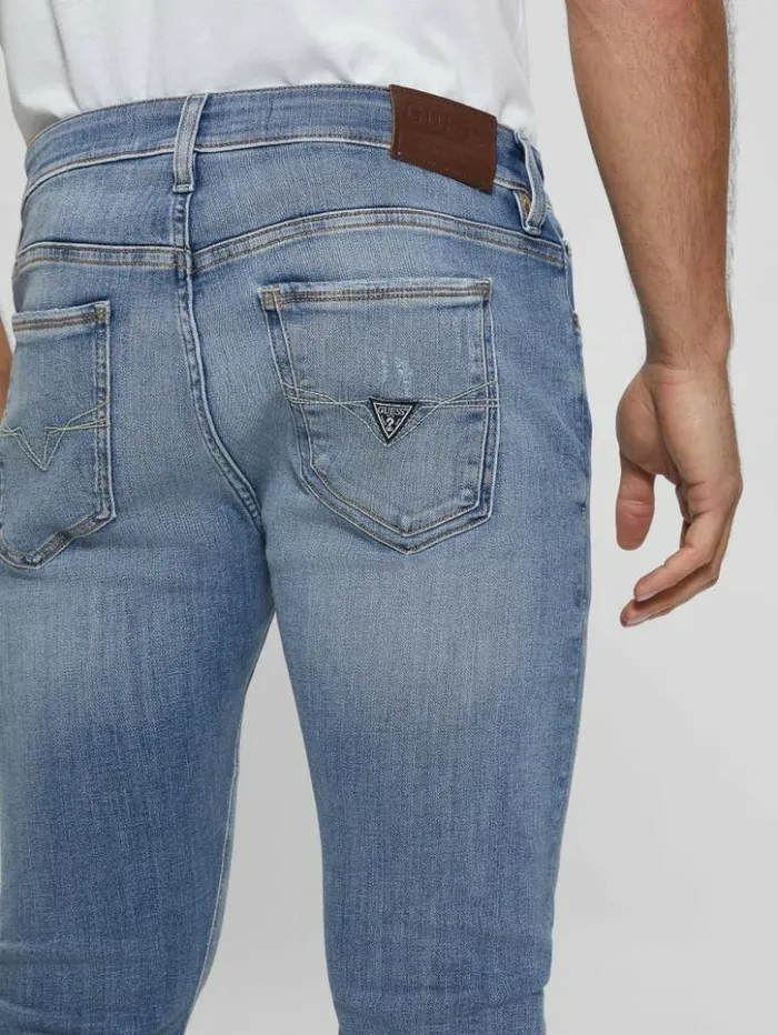 Men GUESS Jeans and Denim LowRise Skinny Jeans Westwood