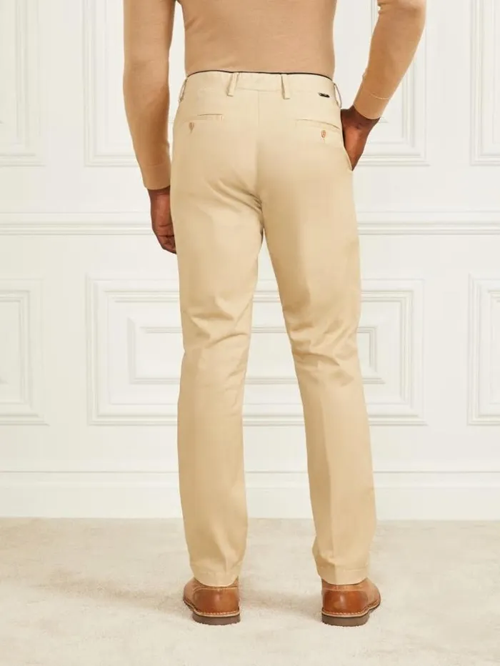 Men GUESS Pants and Shorts Armando Chino Pant Herb Tan