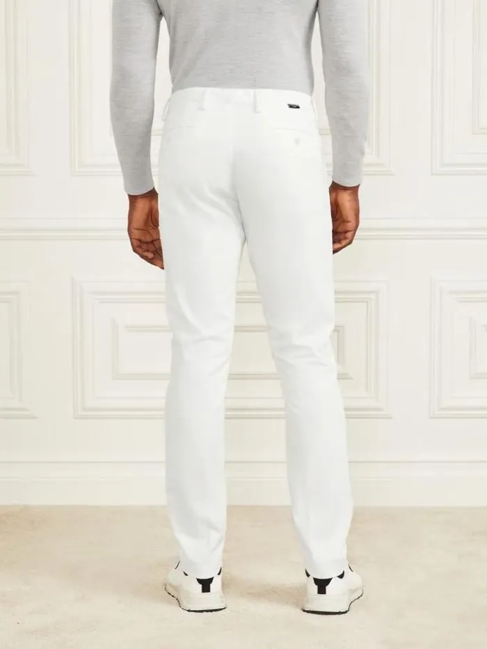 Men GUESS Pants and Shorts Eco Hugh Easy Chino Pant Spirit White