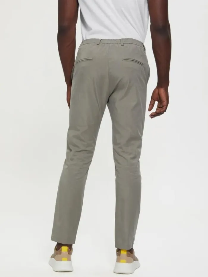 Men GUESS Pants and Shorts Eco Technical Pants Mossy Green