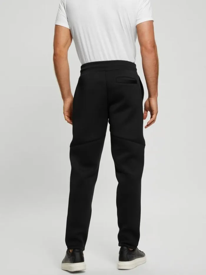 Men GUESS Pants and Shorts Ward Striped Pants Black