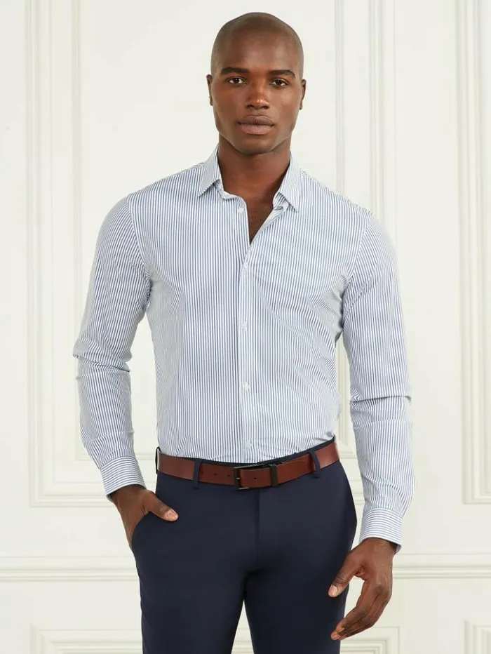 Men GUESS Shirts Formal ButtonUp Shirt S772