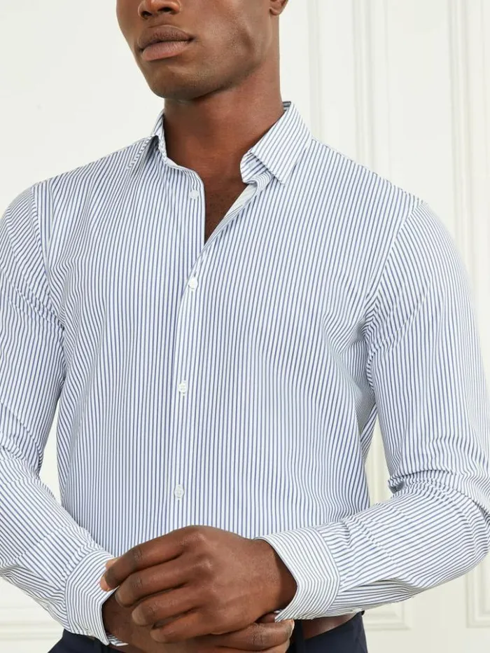 Men GUESS Shirts Formal ButtonUp Shirt S772