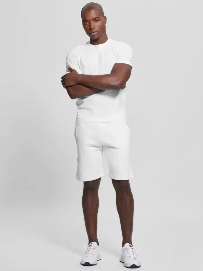 Men GUESS TShirts and Tanks Eco Alphy Tee Blancscuffy