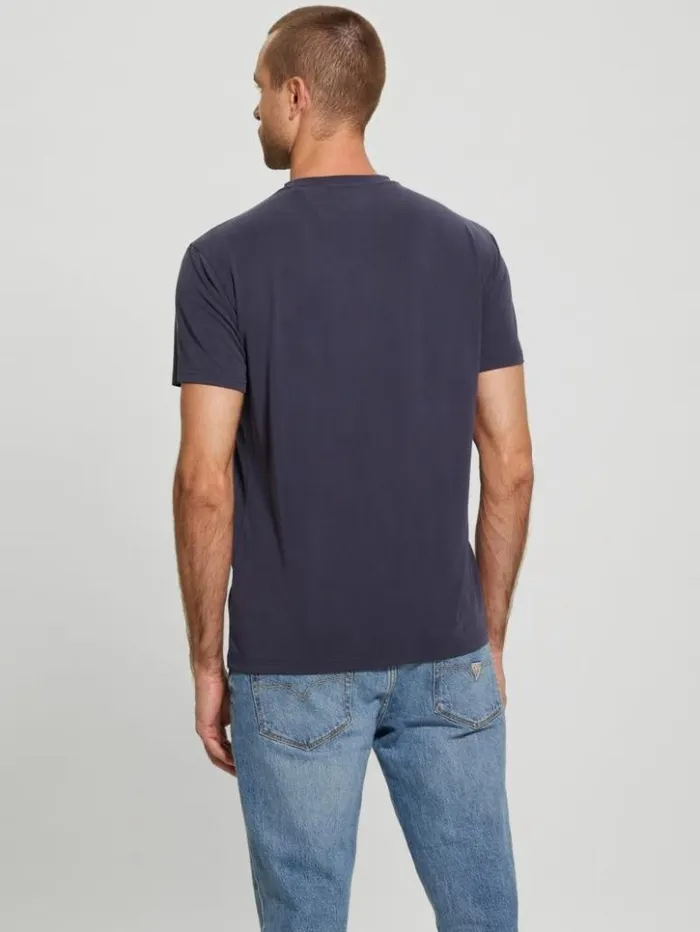 Men GUESS TShirts and Tanks Eco Pocket Tee Bleu lgant