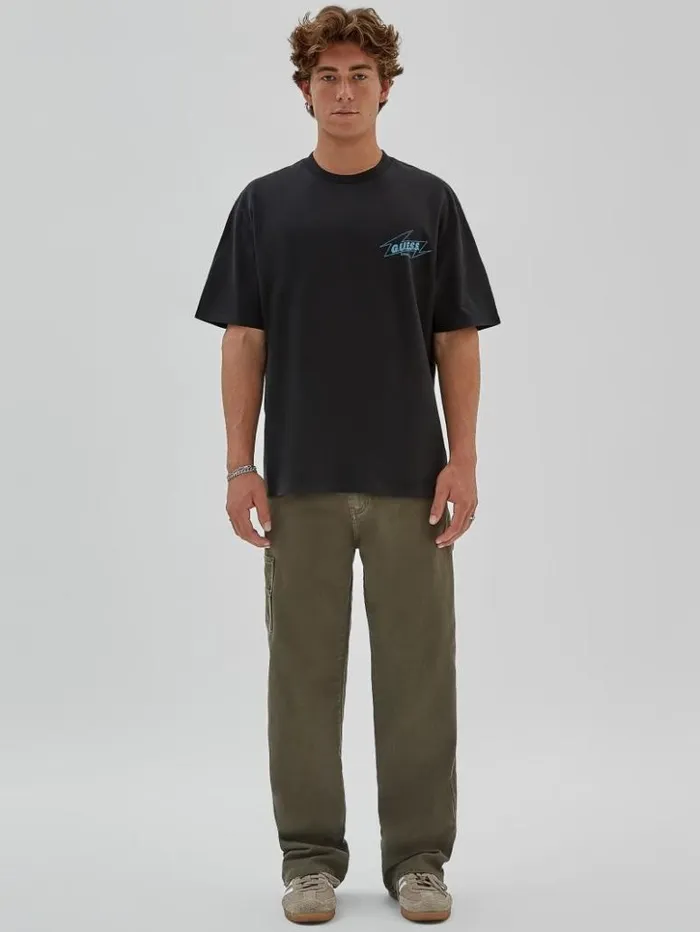 Men GUESS TShirts and Tanks GUESS Originals Eco Radio Tee Black