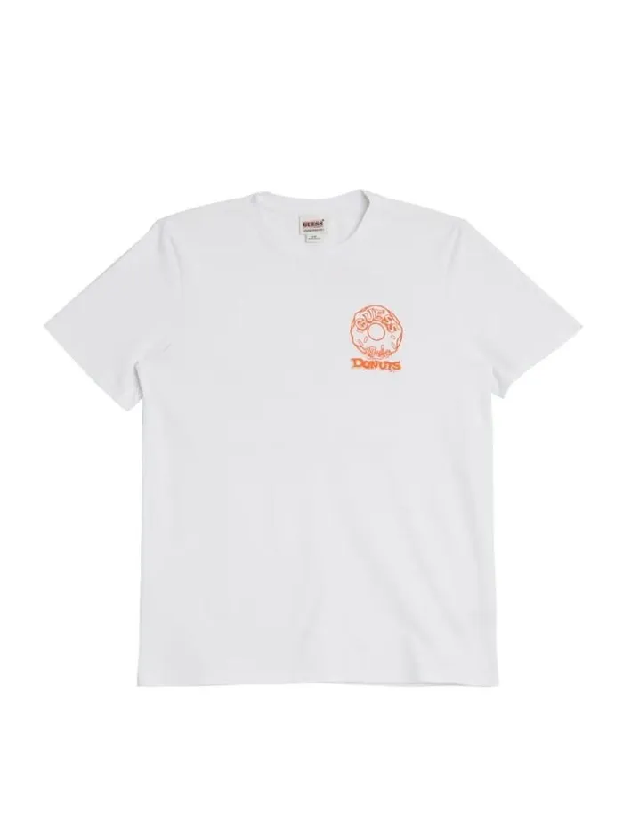 Men GUESS TShirts and Tanks GUESS Originals X Randy039s Donuts Tee Pure White