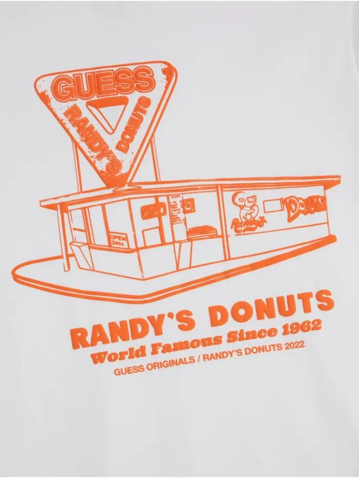 Men GUESS TShirts and Tanks GUESS Originals X Randy039s Donuts Tee Pure White Men GUESS TShirts and Tanks GUESS Originals X Randy039s Donuts Tee Pure White