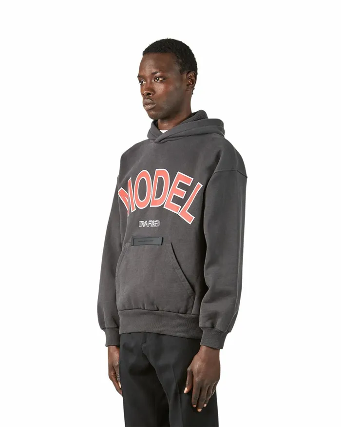 Men Hoodie 8211 Midnight Blue Paris Philippe Model Paris Knitwear And Sweatshirts