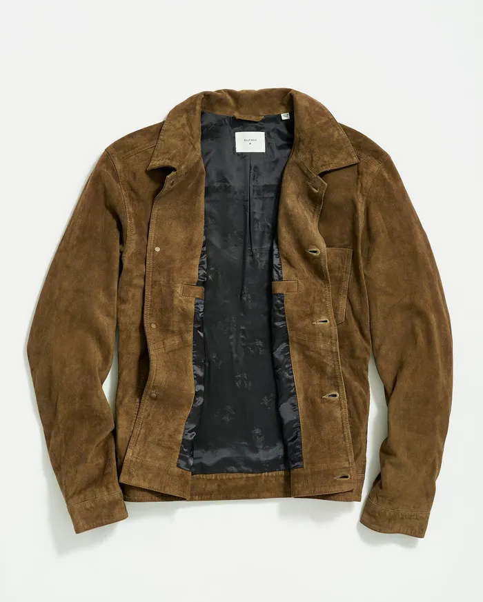 Men Jackets and Outerwear Billy Reid Ranch Jacket Uniform Green