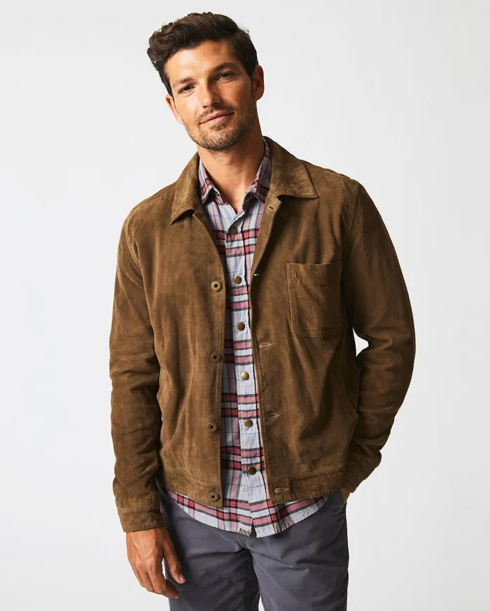 Men Jackets and Outerwear Billy Reid Ranch Jacket Uniform Green
