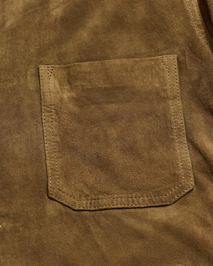 Men Jackets and Outerwear Billy Reid Ranch Jacket Uniform Green