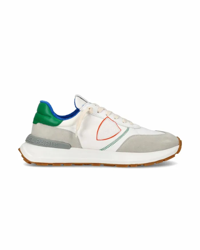 MenKids Antibes Sneakers WhiteBlue Shoes Paris Philippe Model Paris Running
