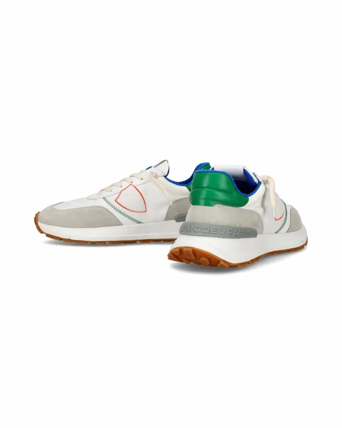 MenKids Antibes Sneakers WhiteBlue Shoes Paris Philippe Model Paris Running