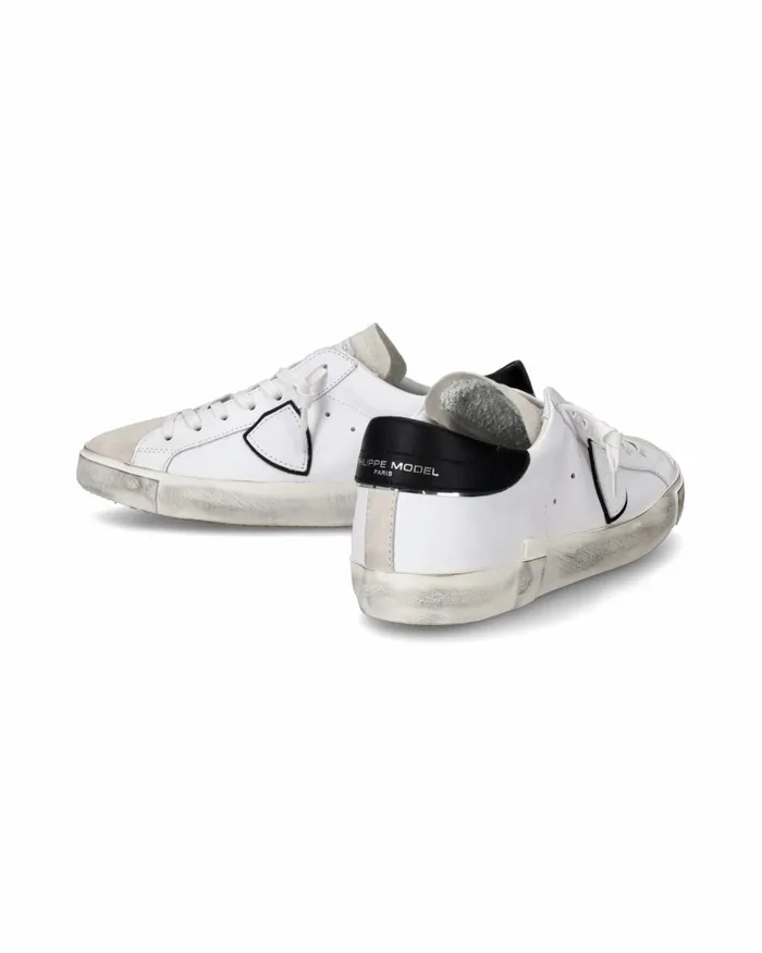 MenKids Prsx WhiteBlack Sneakers Paris Philippe Model Paris Low