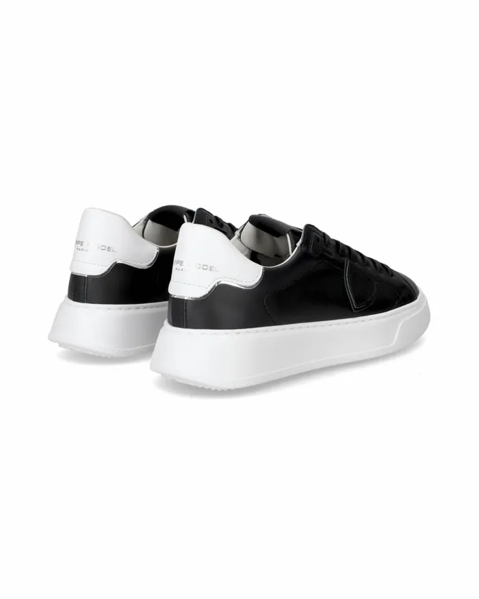 MenKids Temple Sneakers BlackWhite Shoes Paris Philippe Model Paris Minimal
