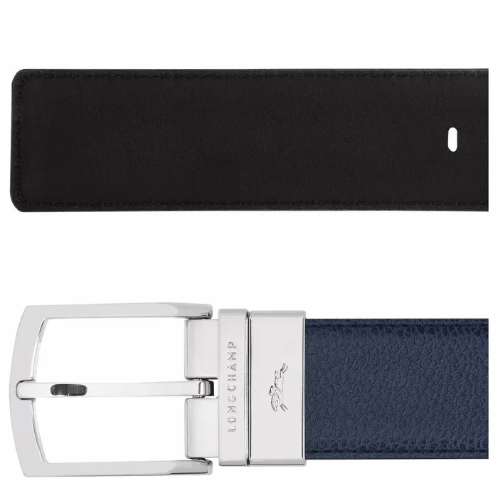 Men Le Foulonn Men039s Belt NavyBlack Longchamp Belts