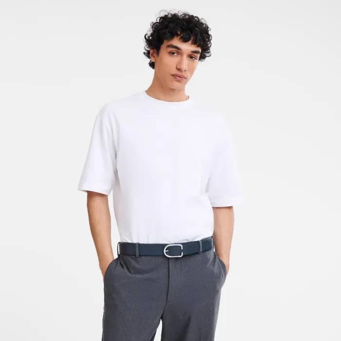 Men Le Foulonn Men039s Belt Navy Longchamp Belts