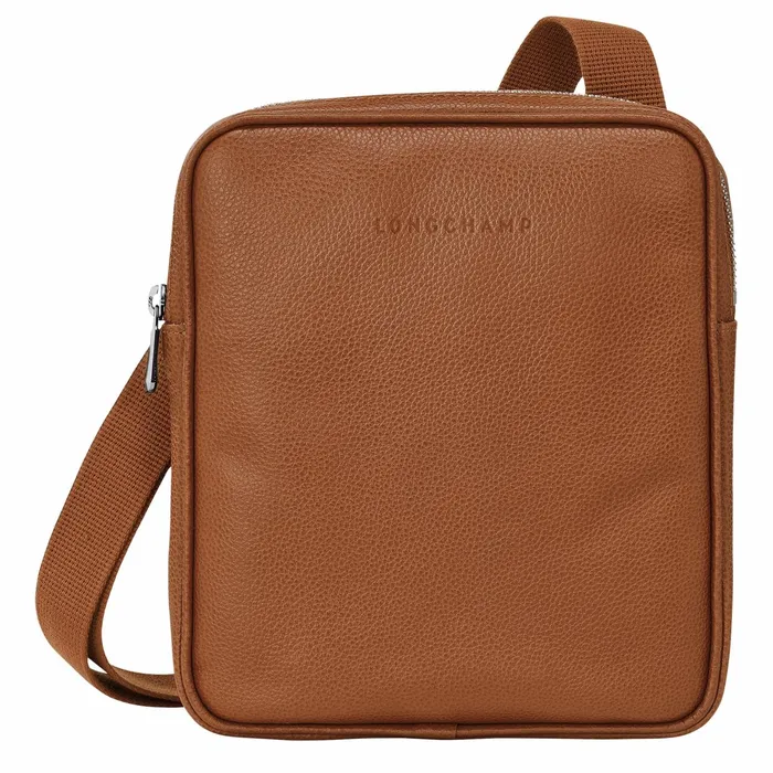 Men Le Foulonn XS Crossbody Bag Caramel Longchamp Crossbody Bags