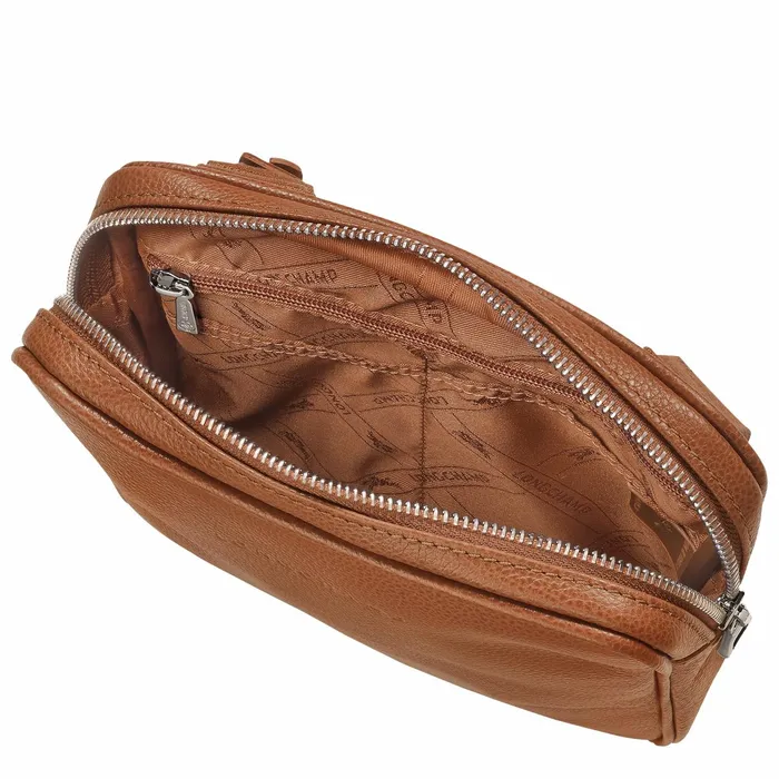 Men Le Foulonn XS Crossbody Bag Caramel Longchamp Crossbody Bags