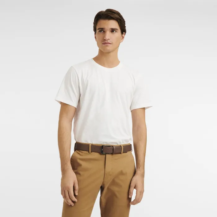 Men Le Pliage Men039s Belt Brown Longchamp Belts