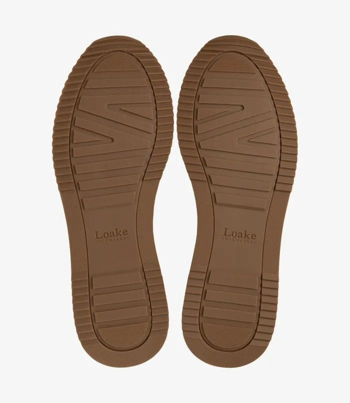 Men Linford Chestnut Brown Loake Trainers and Sneakers Men Linford Chestnut Brown Loake Trainers and Sneakers