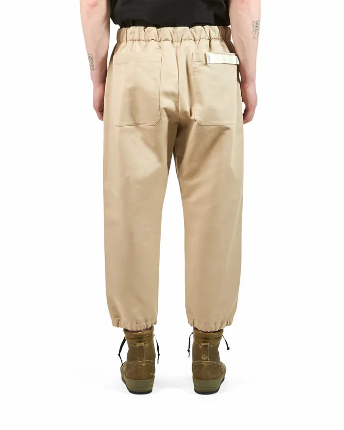 Men Loose Fit Trousers 8211 Beige PM Philippe Model Paris Trousers And Shorts Men Loose Fit Trousers 8211 Beige PM Philippe Model Paris Trousers And Shorts