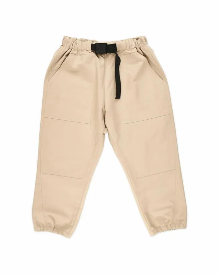 Men Loose Fit Trousers 8211 Beige PM Philippe Model Paris Trousers And Shorts