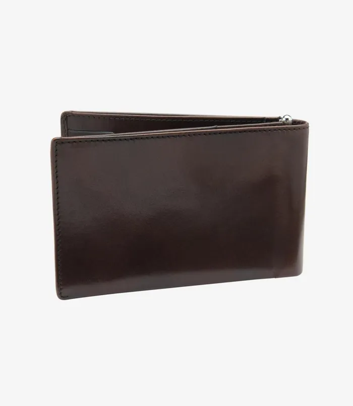 Men Luxury Travel Wallet Dark Brown Loake Wallets Card Holders