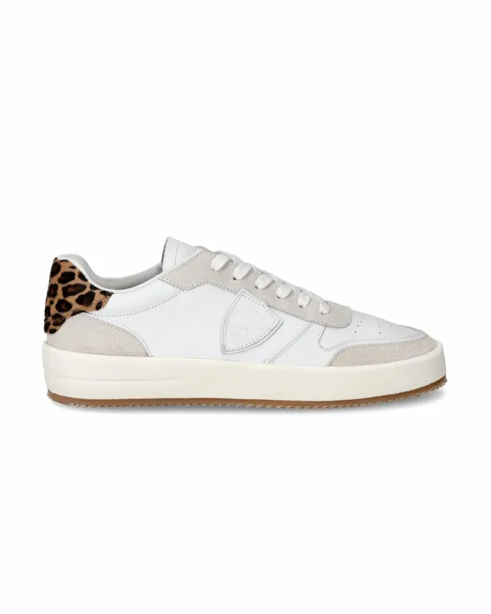 Men Nice Sneakers White Shoes Paris Philippe Model Paris Street