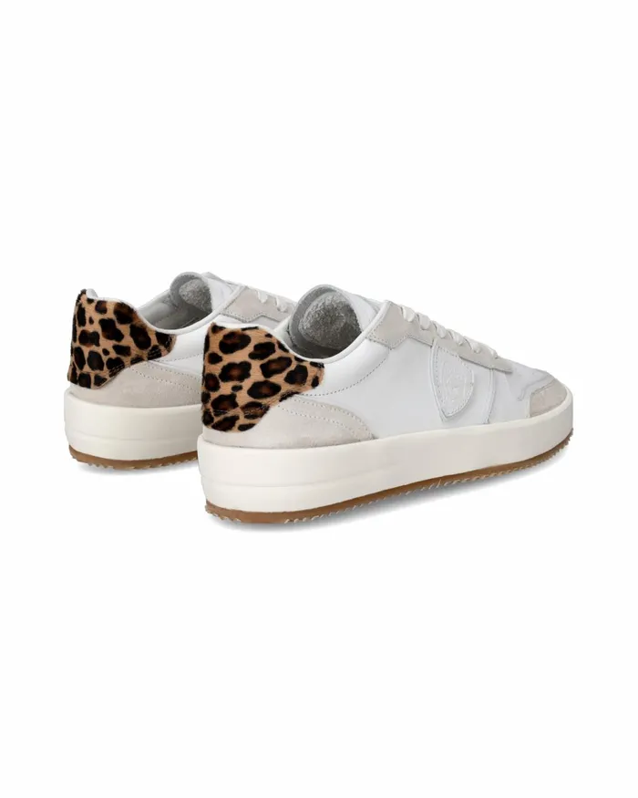 Men Nice Sneakers White Shoes Paris Philippe Model Paris Street