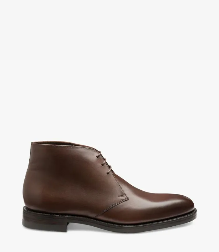Men Pimlico Dark Brown Loake Boots
