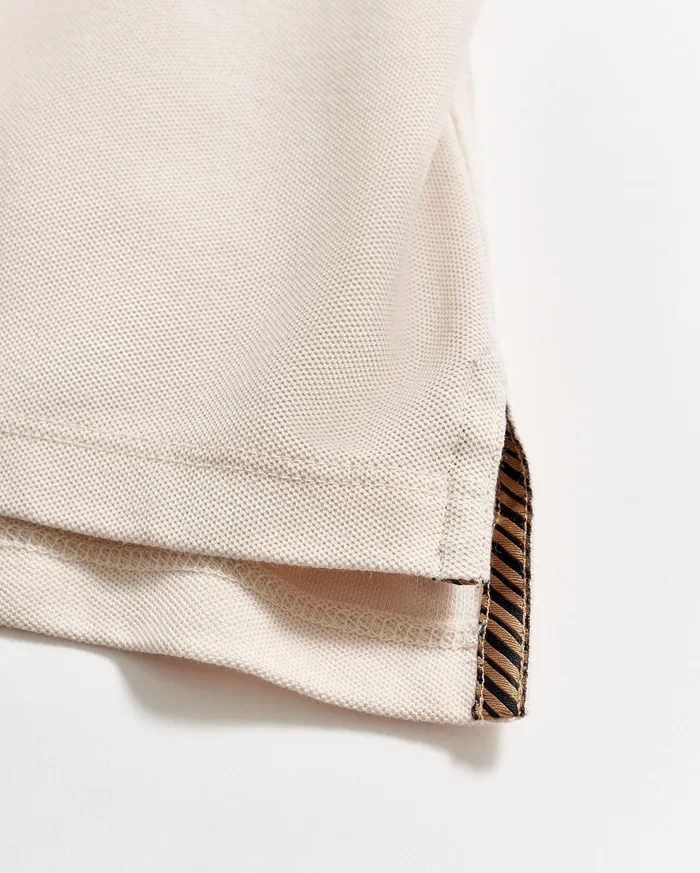 Men Polos Tees and Henleys Billy Reid Pique Polo Natural