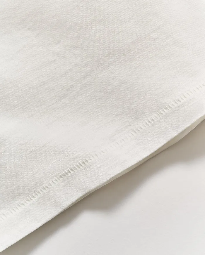 Men Polos Tees and Henleys Billy Reid Washed Tee White
