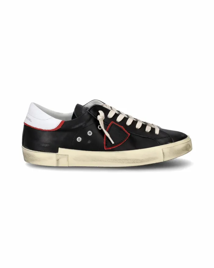 Men Prsx Sneakers BlackRed Shoes Paris Philippe Model Paris Casual