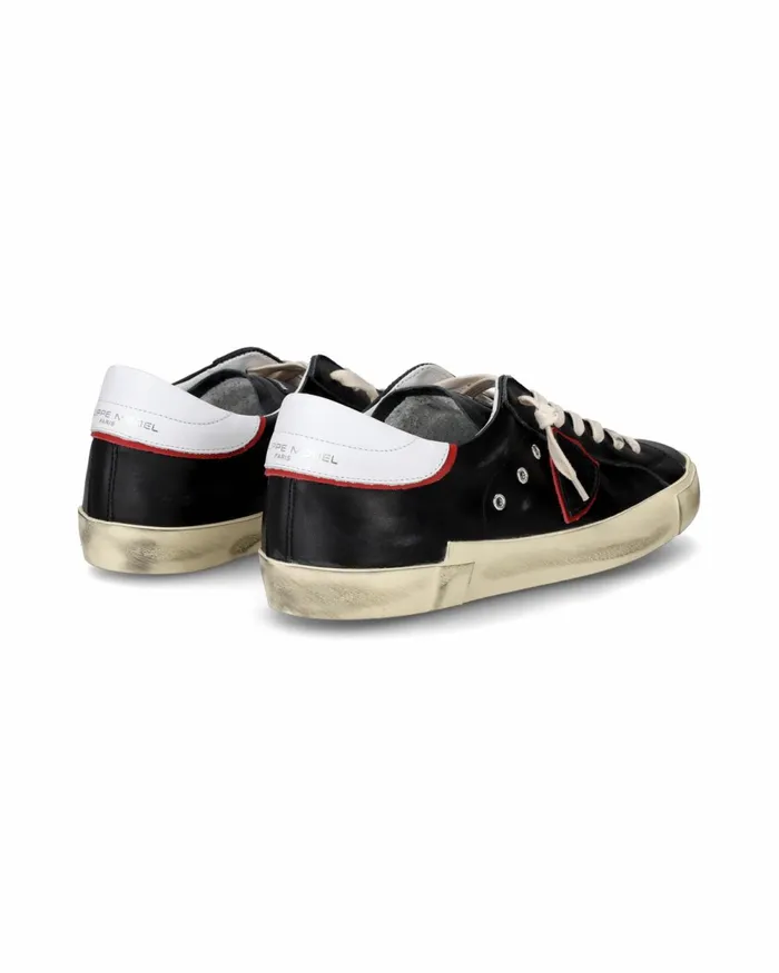 Men Prsx Sneakers BlackRed Shoes Paris Philippe Model Paris Casual
