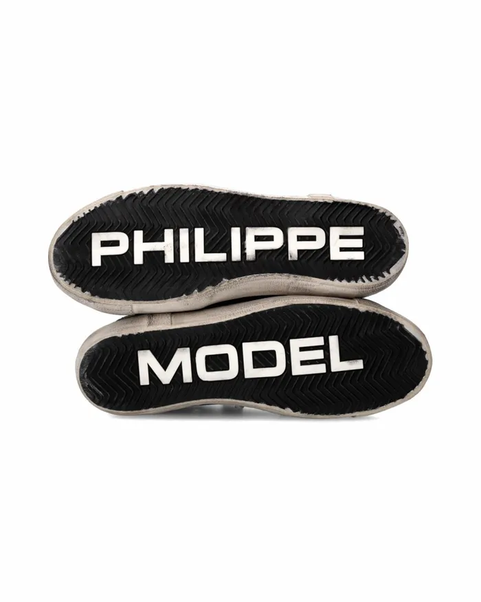 Men Prsx Sneakers Black Shoes For Man Philippe Model Paris Casual