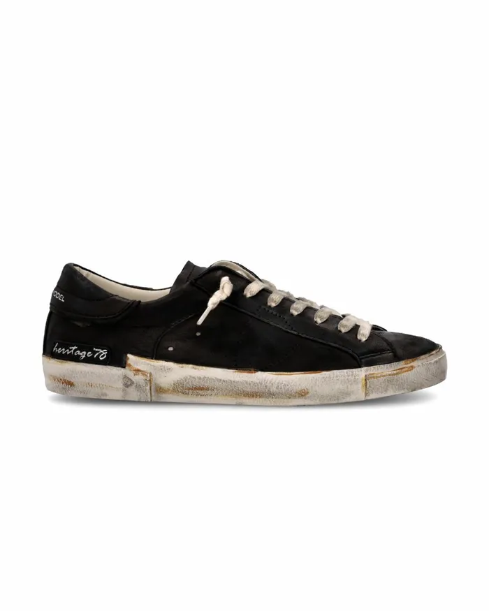 Men Prsx Sneakers Black Shoes PM Philippe Model Paris Casual