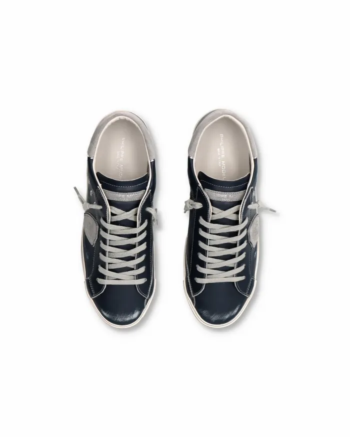 Men Prsx Sneakers Blue Shoes Paris Philippe Model Paris Casual