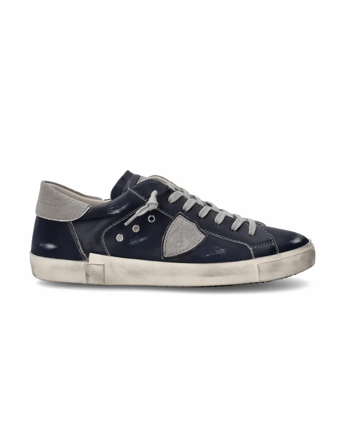 Men Prsx Sneakers Blue Shoes Paris Philippe Model Paris Casual